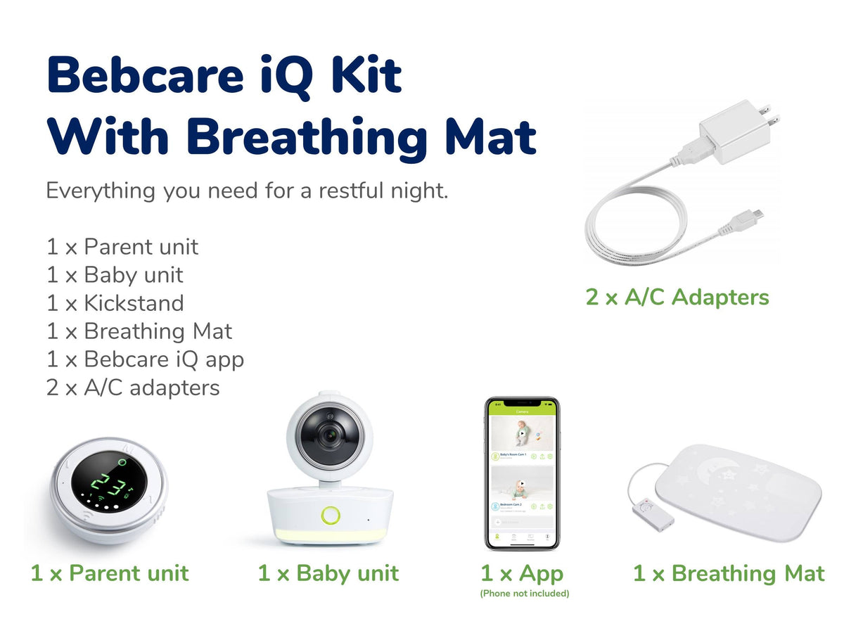 BEBCARE IQ - WIFI 高清婴儿监视器（马来西亚）